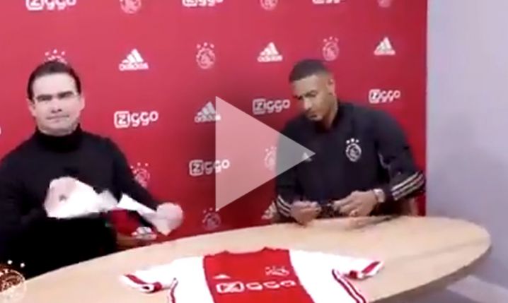 Haller podpisuje kontrakt, a Marc Overmars... :D [VIDEO]